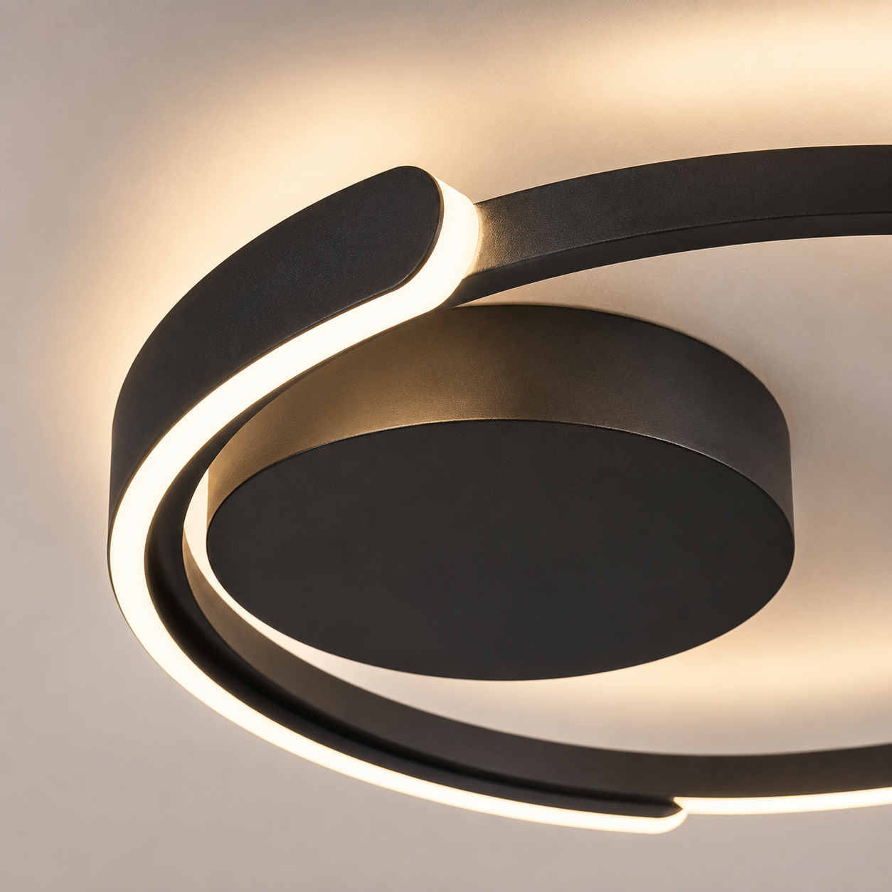 Anella Dimmable LED Ceiling Light | Halo Flush Lamp