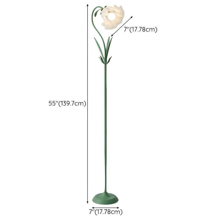 Bellora Flower Floor Lamp – Vintage Tulip Standing Light