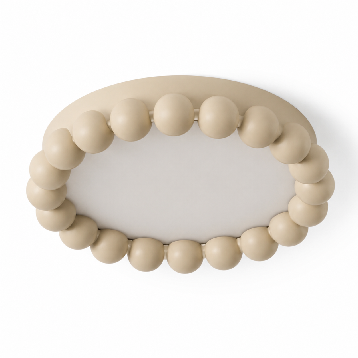 Bolla Bobble Ceiling Light | Resin Flush Mount Lamp
