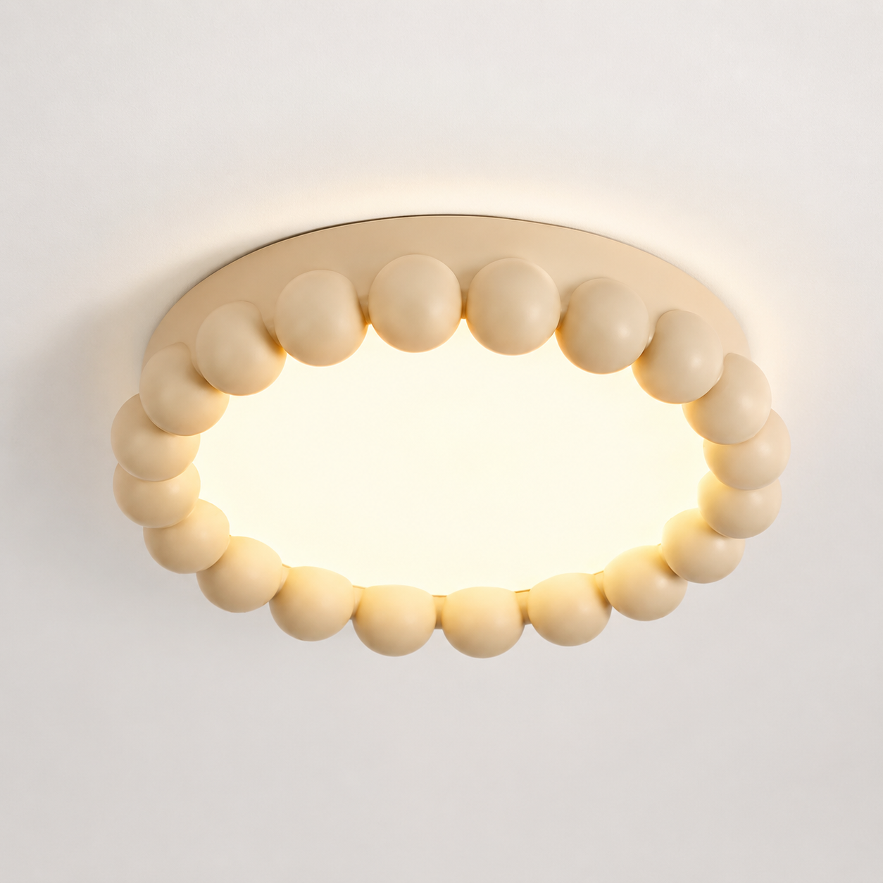 Bolla Bobble Ceiling Light | Resin Flush Mount Lamp