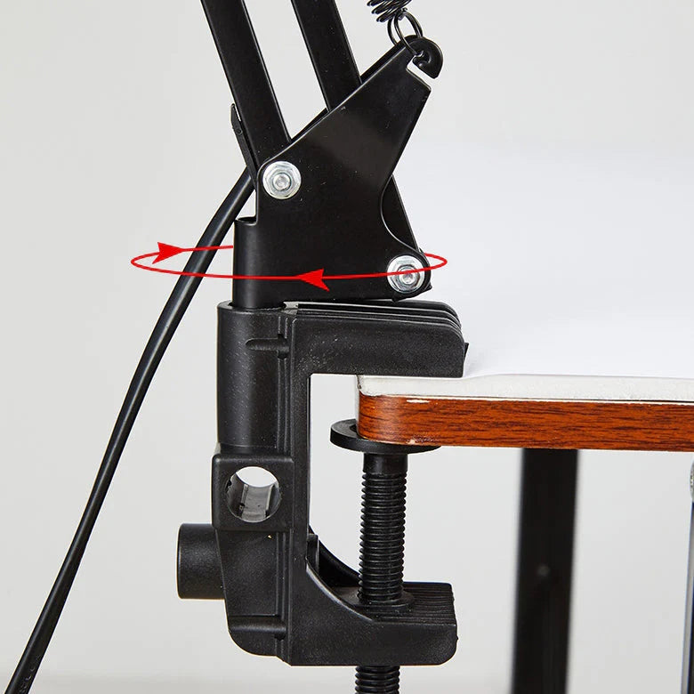 Drafton Swing-Arm Desk Lamp | Adjustable Architect Clamp Light