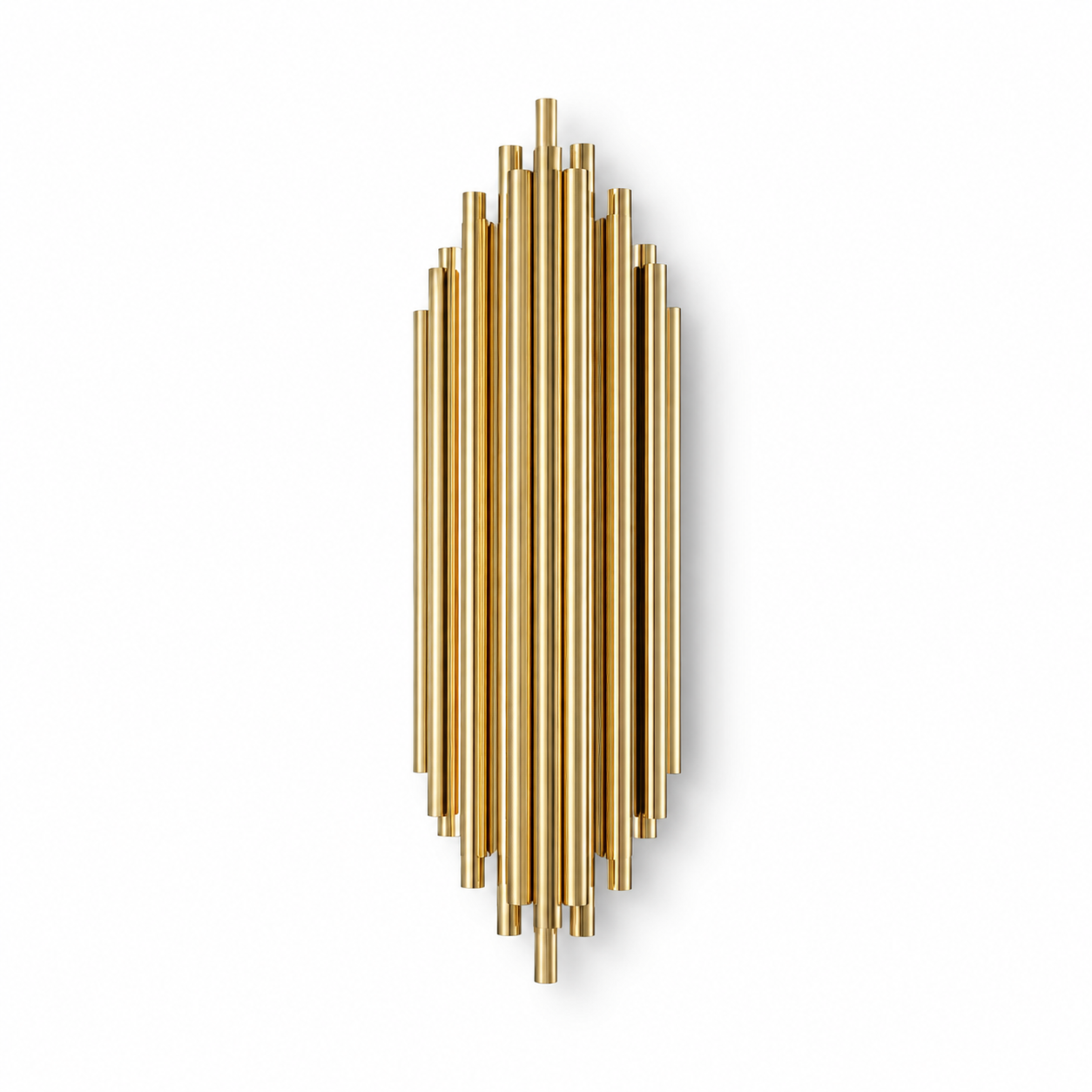 Empira Wall Light | Gold Tube Art Deco Sconce