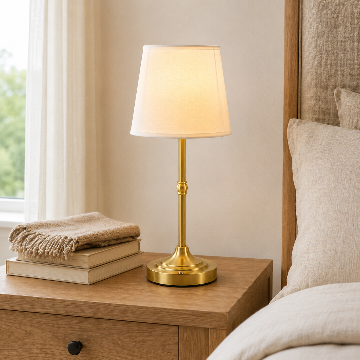 Lumina Cordless Table Lamp | Rechargeable Touch Light