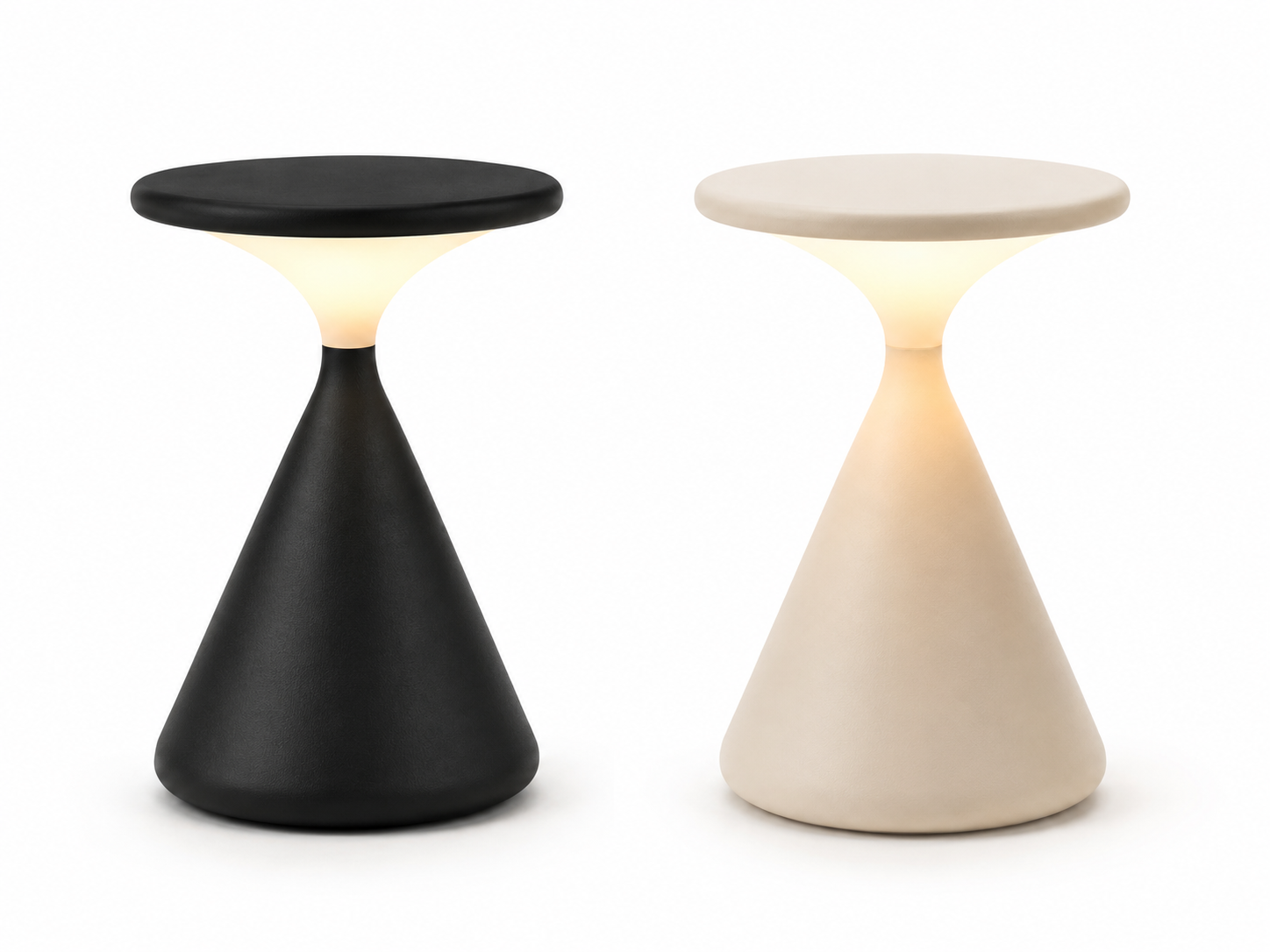 Sablia Hourglass Table Lamp | Cordless Ambient Light