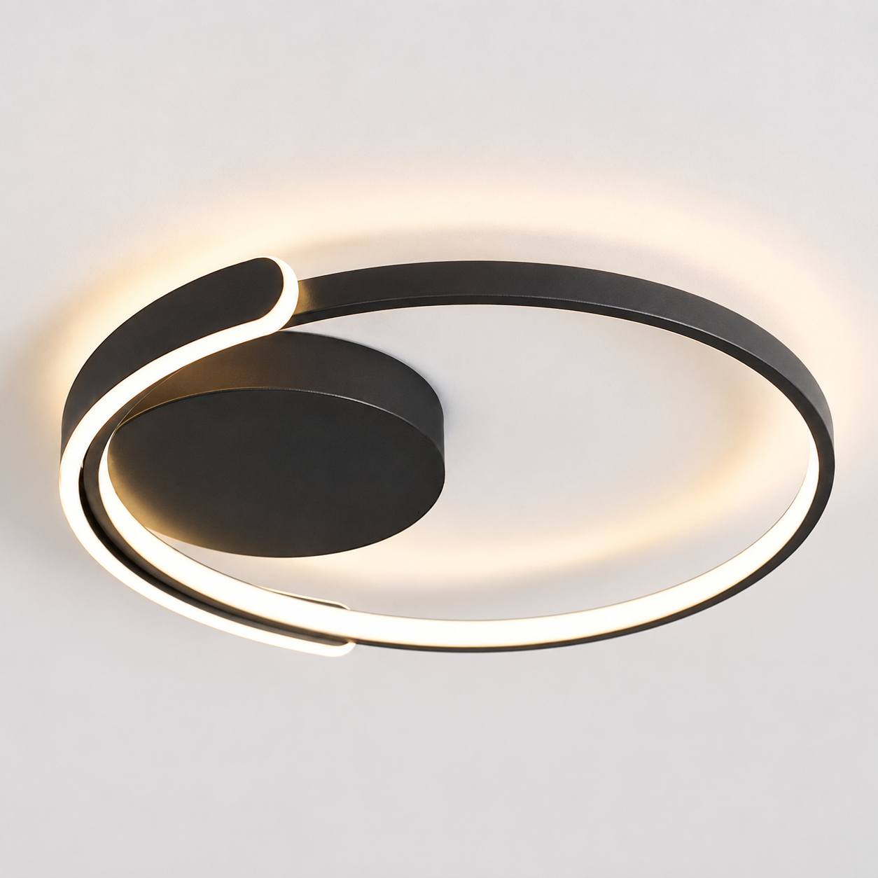 Anella Dimmable LED Ceiling Light | Halo Flush Lamp