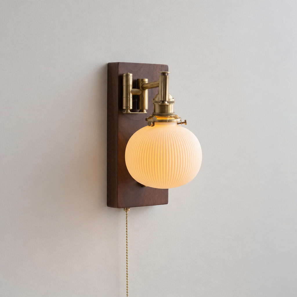 Arletta Wall Light | Swing Arm Ceramic Sconce