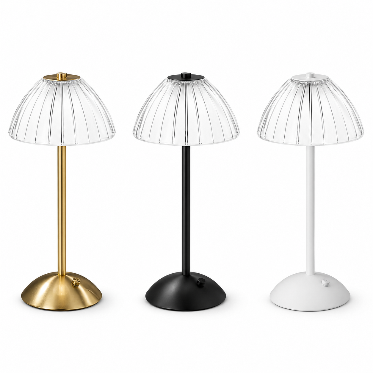 Aurelia Table Lamp | Cordless Dimmable Crystal Light