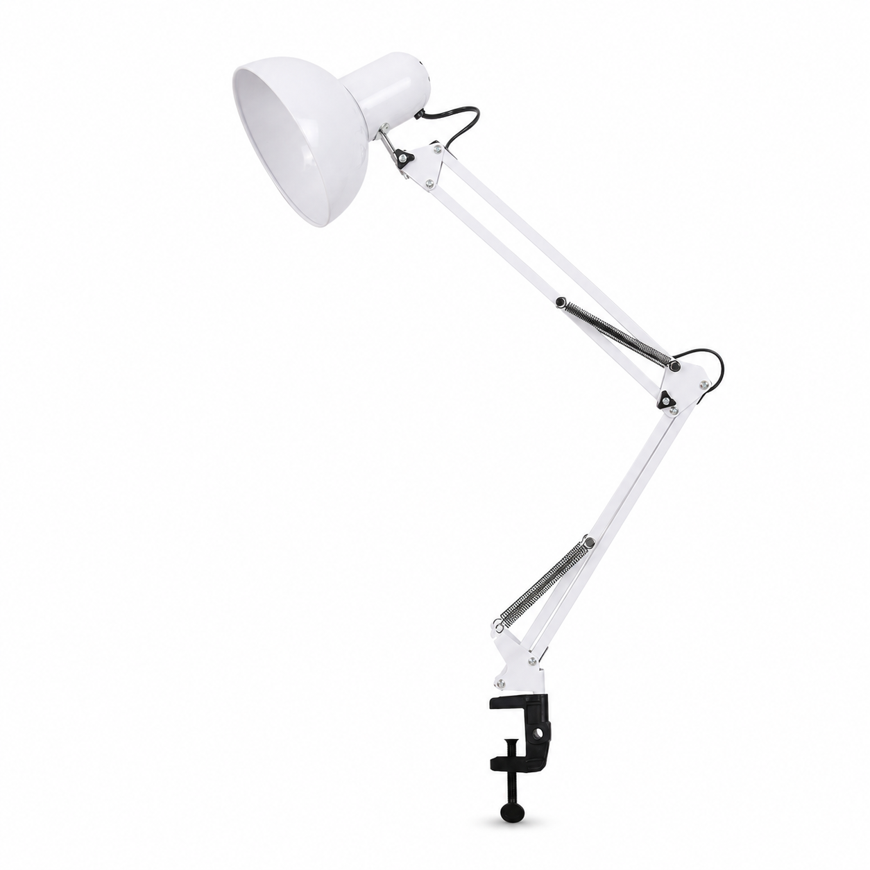 Drafton Swing-Arm Desk Lamp | Adjustable Architect Clamp Light