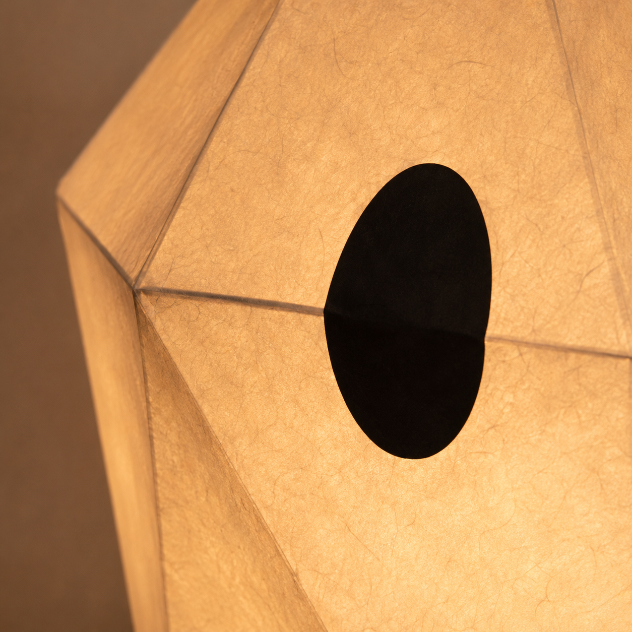 Orika Paper Tripod Floor Lamp – Sculptural Mulberry Paper Standing Light
