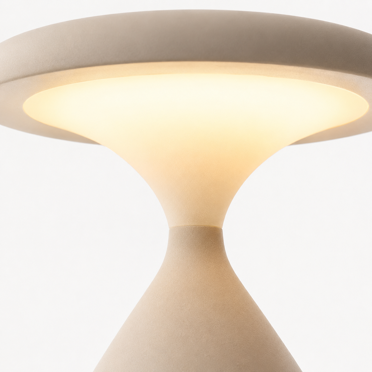 Sablia Hourglass Table Lamp | Cordless Ambient Light